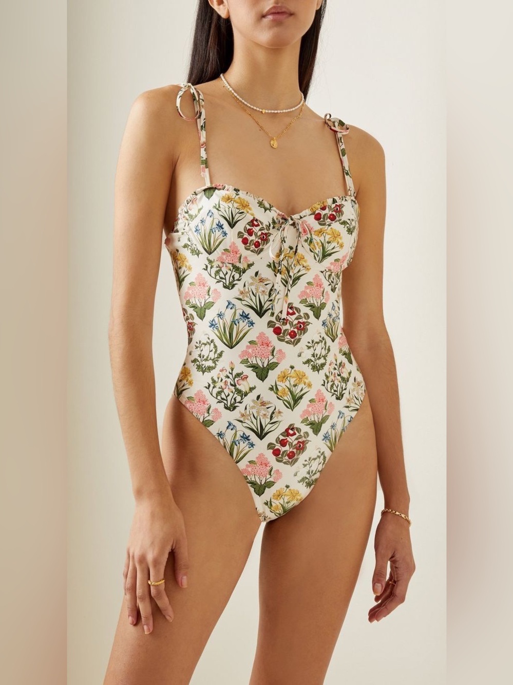 AGUA BENDITA Elano One Piece Swimsuit Size Medium VGUC